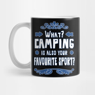 Camping Campfire Tent Camping Adventure Gift Mug